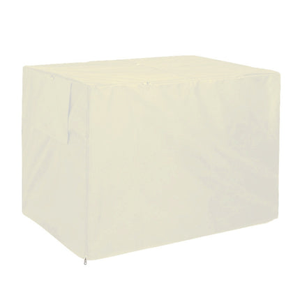 Oxford Cloth Pet Cage Cover Outdoor Furniture Dustproof Rainproof Sunscreen Cover, Size: 63.5x48x50cm(Beige)-garmade.com