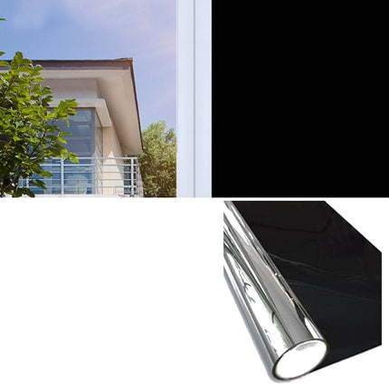 5 PCS Sunscreen Shading Film One-way Perspective Anti-peeping Glass Sticker, Specification: 30x100cm(Full Shading-Black)-garmade.com