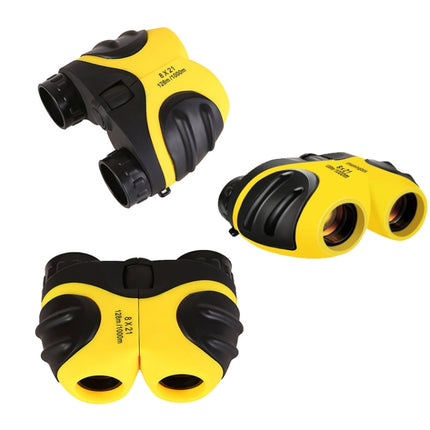 WYJ022 Children Mini HD Binoculars(Yellow)-garmade.com
