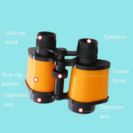 20004 Children Mini HD Toy Binoculars(Orange)-garmade.com