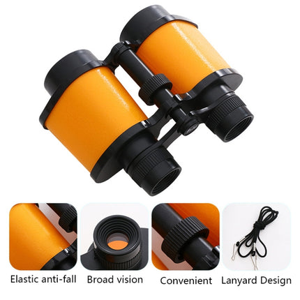 20004 Children Mini HD Toy Binoculars(Orange)-garmade.com