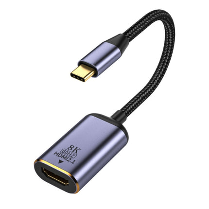 Type-C Male to HDMI Female 8K Converter Cable, Style: 8K-005-garmade.com
