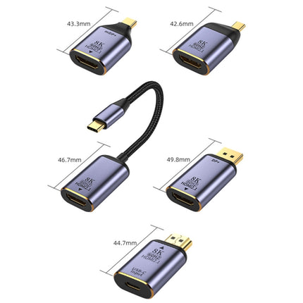 Type-C Male to HDMI Female 8K Converter Cable, Style: 8K-005-garmade.com