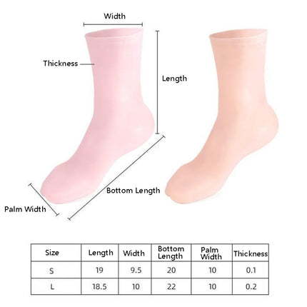 Sole Honeycomb Shock-absorbing Pressure-relieving Foot Beach Socks, Size: S(Skin Color)-garmade.com