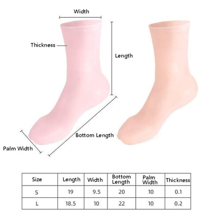 Sole Honeycomb Shock-absorbing Pressure-relieving Foot Beach Socks, Size: S(Pink)-garmade.com