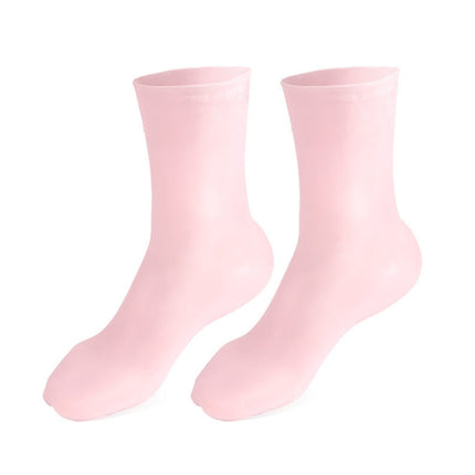 Sole Honeycomb Shock-absorbing Pressure-relieving Foot Beach Socks, Size: L(Pink)-garmade.com