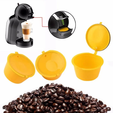 2 Sets Coffee Capsule Filter Cup For Dolce Gusto Coffee Machine Color Random Delivery-garmade.com