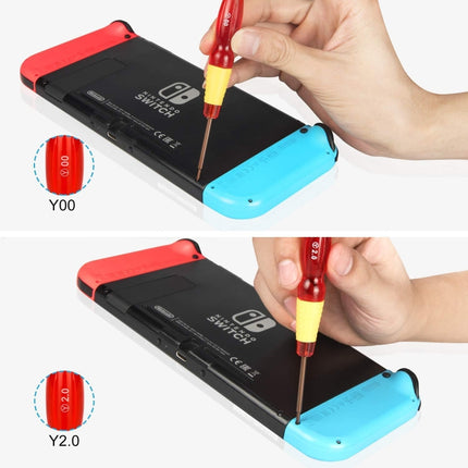 Joy-Con 3D Joystick Repair Screwdriver Set Gamepads Disassembly Tool For Nintendo Switch, Series: 6 In 1-garmade.com