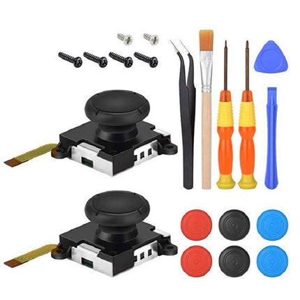 Joy-Con 3D Joystick Repair Screwdriver Set Gamepads Disassembly Tool For Nintendo Switch, Series: 20 In 1-garmade.com