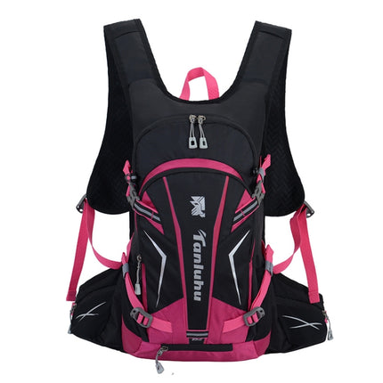 Tanluhu Outdoor Mountaineering Waterproof Breathable Cycling Backpack(Pink)-garmade.com