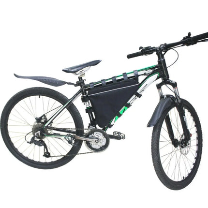 693-1 Mountain Bike Battery Pouch Large Capacity Storage Bag, Size: 39x34x26x8cm(Black)-garmade.com