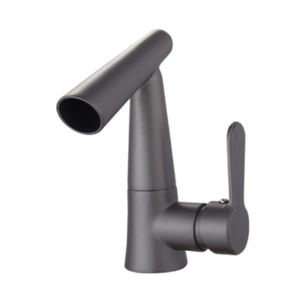 Qylt001 Horn Shape Vanity Faucet(Gray)-garmade.com