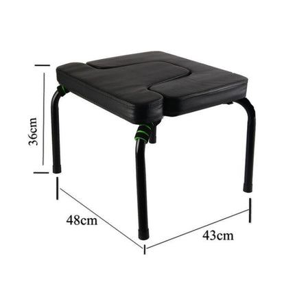 Yoga Handstand Assist Chair Folded Black-garmade.com