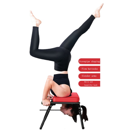 Yoga Handstand Assist Chair Folded Black-garmade.com