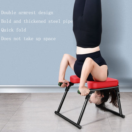 Yoga Handstand Assist Chair Folded Red-garmade.com