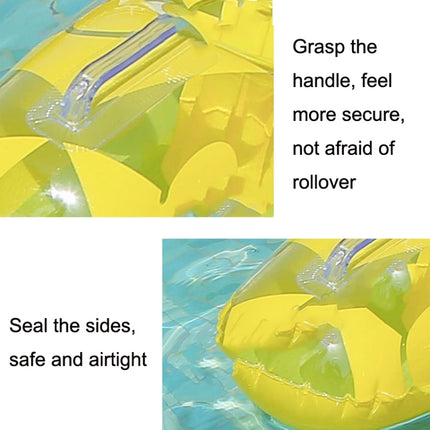 ZY-155 Water Pineapple Recliner Floating Bed Foldable Sofa(Pineapple Yellow)-garmade.com