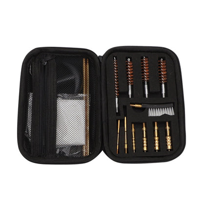 16 PCS / Set Pipe Dredge Nylon Brush Cleaning Hair Brush(Black)-garmade.com