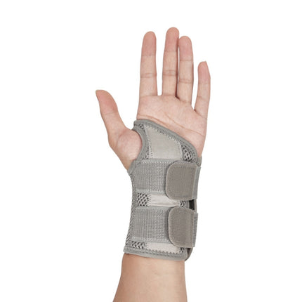 Mouse Tendon Sheath Compression Support Breathable Wrist Guard, Specification: Left Hand L / XL(Silver Gray)-garmade.com