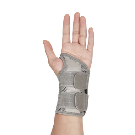 Mouse Tendon Sheath Compression Support Breathable Wrist Guard, Specification: Right Hand S / M(Silver Gray)-garmade.com