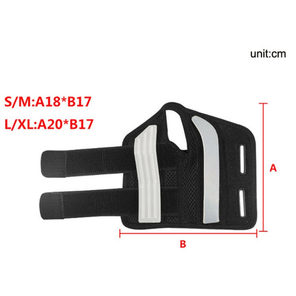 Mouse Tendon Sheath Compression Support Breathable Wrist Guard, Specification: Right Hand L / XL(Black)-garmade.com