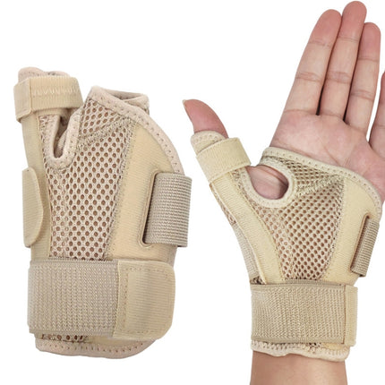 Basketball Sprain Breathable Palm Guard Finger Guard Protective Case(Skin Color)-garmade.com