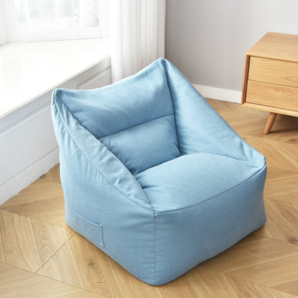 Loafers Sofa BagSkeletonless Coat, Unfilled, Specification: Chair Cloth Cover(Light Blue)-garmade.com