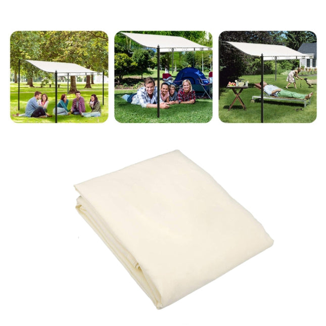 300D Tent Roof Cover Replacement Cover, Size: 2.6 x 2.5 m(Beige)-garmade.com