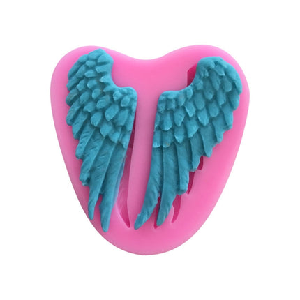 5 PCS Angel Wings Cake Silicone Mold Baking Tool-garmade.com