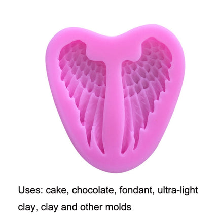 5 PCS Angel Wings Cake Silicone Mold Baking Tool-garmade.com