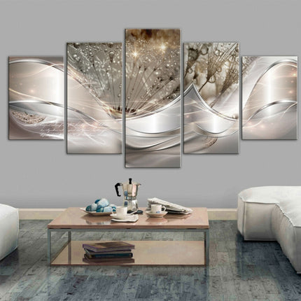 Sofa Background Wall Decorative Painting Hanging Paintings Frameless, Size: 10x25cm(Yellow)-garmade.com