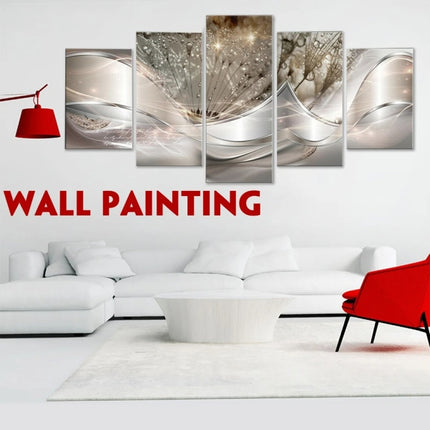 Sofa Background Wall Decorative Painting Hanging Paintings Frameless, Size: 10x25cm(Green)-garmade.com