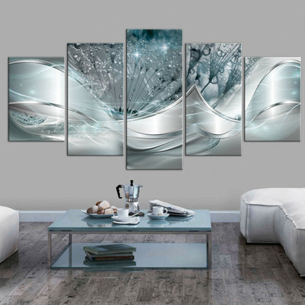 Sofa Background Wall Decorative Painting Hanging Paintings Frameless, Size: 20x50cm(Blue)-garmade.com