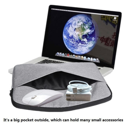 Waterproof & Anti-Vibration Laptop Inner Bag For Macbook/Xiaomi 11/13, Size: 14 inch(Rose Red)-garmade.com
