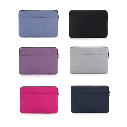 Waterproof & Anti-Vibration Laptop Inner Bag For Macbook/Xiaomi 11/13, Size: 15 inch(Purple)-garmade.com