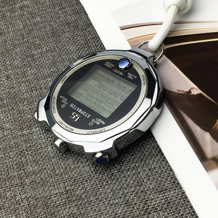 YS Running Training Stopwatch Timer Metal Luminous Stopwatch, Style: One Hundred Memory-garmade.com