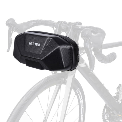 WILD MAN X9 3.5L EVA Hard Shell Bicycle Head Waterproof Bag(Black)-garmade.com