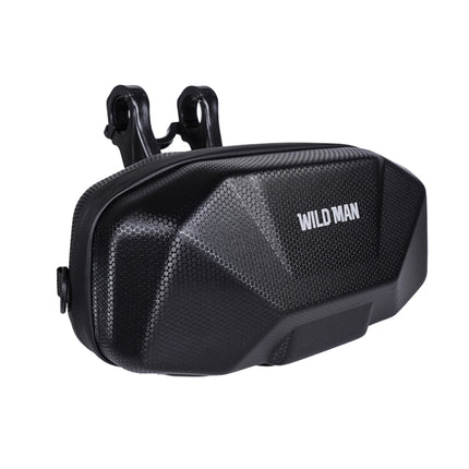 WILD MAN X9 3.5L EVA Hard Shell Bicycle Head Waterproof Bag(Black)-garmade.com
