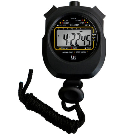 YS Large Screen Exercise Referee Stopwatch Timer Fitness Running Basketball Code Table(YS-801)-garmade.com
