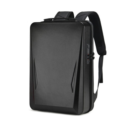 Men PC Hard Shell Gaming Computer Backpack For 15.6-17.3 Inch(Black)-garmade.com