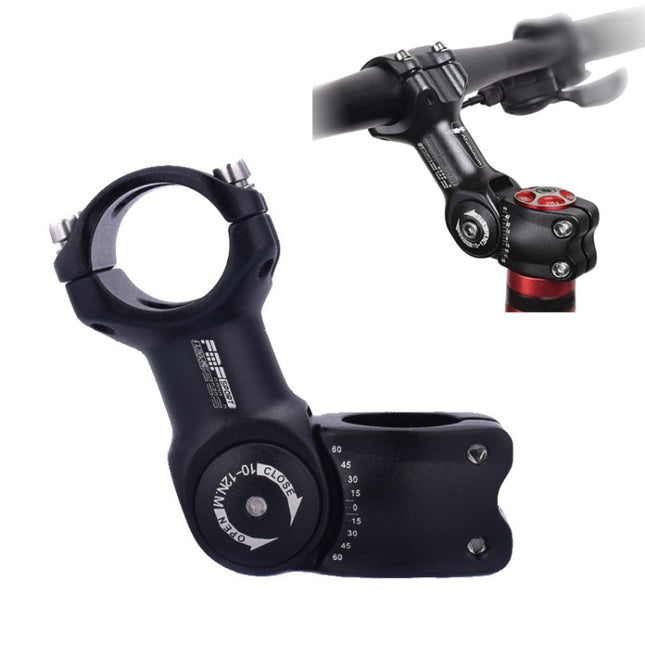 FMFXTR Mountain Bike Adjustable Angle Handlebar Riser, Specification: 25.4x90mm-garmade.com