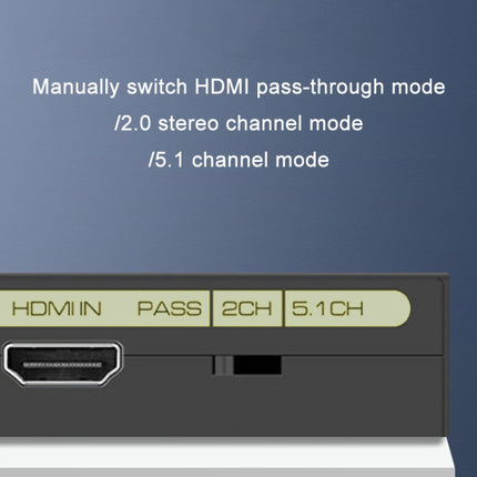 HDMI To Optical HD 4K Audio Splitter-garmade.com