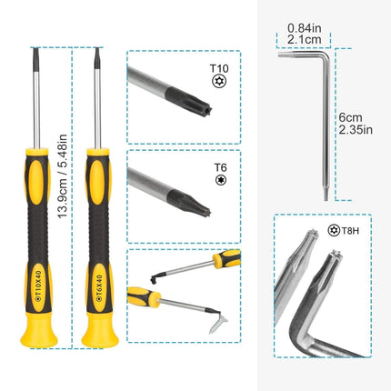 17 In 1 Game Console Repair Screwdriver Tool Set For NS Switch, Series: 17 In 1 (1)-garmade.com