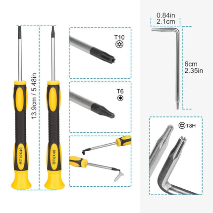 17 In 1 Game Console Repair Screwdriver Tool Set For NS Switch, Series: 17 In 1 (2)-garmade.com