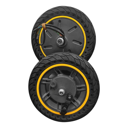 2 PCS 10 Inch Soid Tire Shock Absoption Tubeless Honeycomb Tyre for Ninebot Max G30-garmade.com