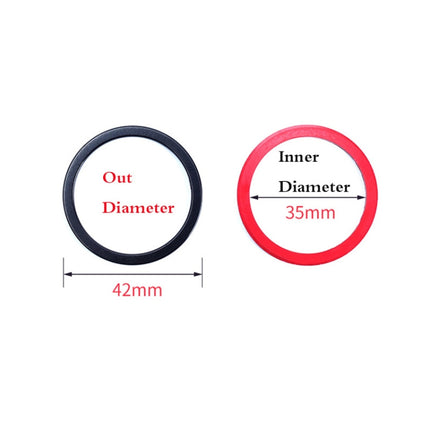 10 PCS FMFXTR Bicycle BB Middle Shaft Flying Wheel Cushion, Thickness: 1.5mm (Red)-garmade.com