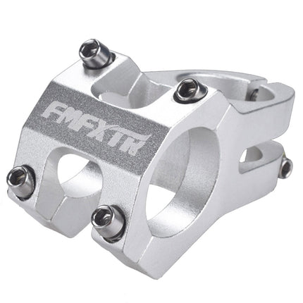 FMFXTR Mountain Bike Stem Tap Accessories Bicycle Hollow Riser(Silver)-garmade.com