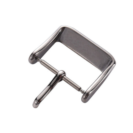 10 PCS IP Plated Stainless Steel Pin Buckle Watch Accessories, Color: Rose Gold 20mm-garmade.com