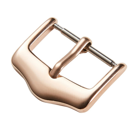 3 PCS Stainless Steel Triangle Watch Pin Buckle Watch Accessories, Color: 20mm Rose Gold-garmade.com