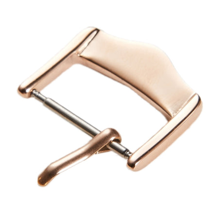 3 PCS Stainless Steel Triangle Watch Pin Buckle Watch Accessories, Color: 20mm Rose Gold-garmade.com