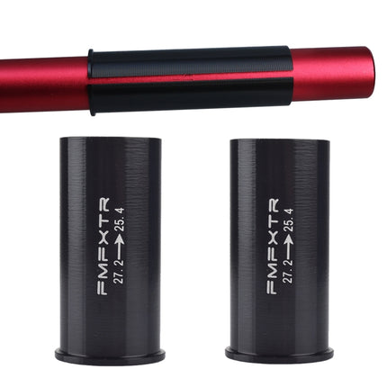 2 PCS FMFXTR Bicycle Seat Tube Reducer Sleeve Conversion Sleeve, Specification: 27.2mm To 25.4mm-garmade.com
